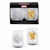 Marvel Avengers Crystal Glasses 2-Packs Case (6)