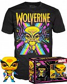 Marvel X-Men POP! & Tee Box Wolverine (Blacklight)