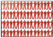 Money Heist Desk Pad Figures