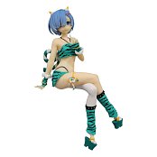 Re:Zero Noodle Stopper PVC Statue Rem Demon Costume Another Color Ver. 16 cm