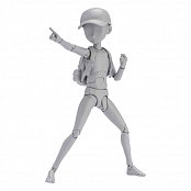 S.H. Figuarts Action Figure Body Kun Ken Sugimori Edition DX Set (Gray Color Ver.) 13 cm