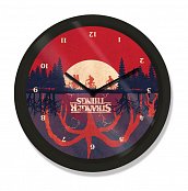 Stranger Things Wall Clock Upside Down