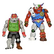 Teenage Mutant Ninja Turtles 1987 Action Figure 2-Pack Dirtbag & Groundchuck 18 cm