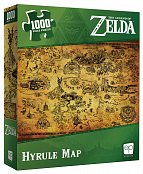 The Legend of Zelda Jigsaw Puzzle Hyrule Map (1000 pieces)