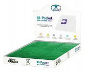 Ultimate Guard 18-Pocket Pages Side-Loading Green (50)
