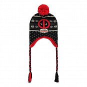 Deadpool Ski Beanie Deadpool Badge Laplander