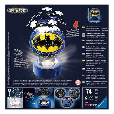 3D Puzzle Nightlight Puzzle Ball Batman