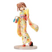 A Certain Scientific Railgun T PVC Statue 1/7 Mikoto Misaka Furisode Version 24 cm