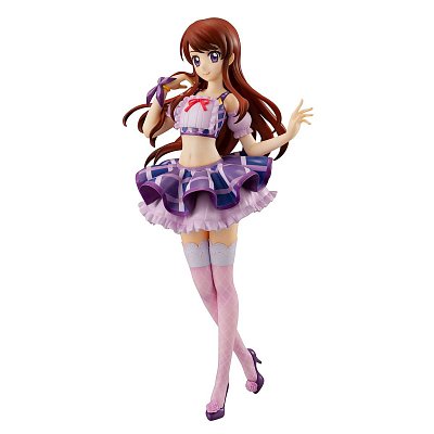 Aikatsu! PVC Statue 1/7 Shibuki Ran Purple Stage Costume 23 cm