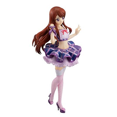 Aikatsu! PVC Statue 1/7 Shibuki Ran Purple Stage Costume 23 cm