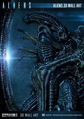 Aliens 3D Wall Art 32 x 50 cm