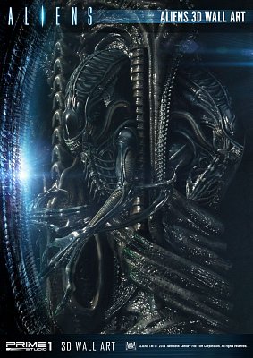 Aliens 3D Wall Art 32 x 50 cm