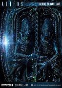 Aliens 3D Wall Art 32 x 50 cm