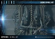 Aliens 3D Wall Art 32 x 50 cm