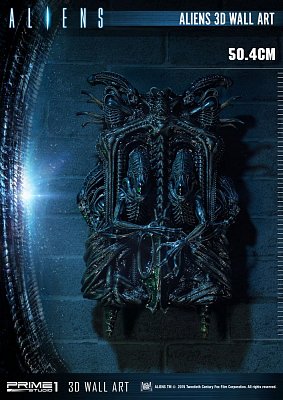 Aliens 3D Wall Art 32 x 50 cm