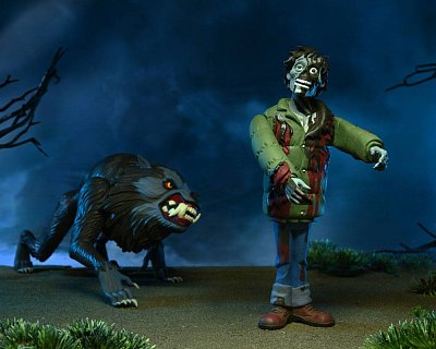 An American Werewolf in London Toony Terrors Action Figure 2-Pack Jack & Kessler Wolf 15 cm