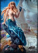 ARH ComiX Statue 1/4 Sharleze The Mermaid EX Version Human Skin 53 cm