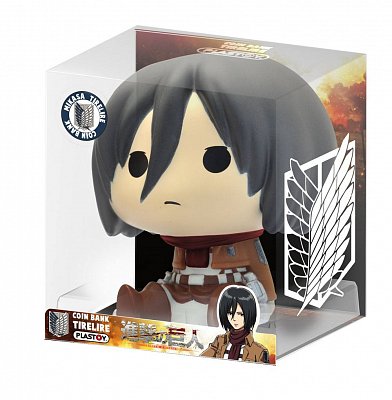 Attack on Titan Chibi Bust Bank Mikasa 16 cm