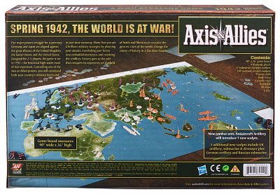 Avalon Hill Board Game Axis & Allies 1942 english - Severely damaged packaging