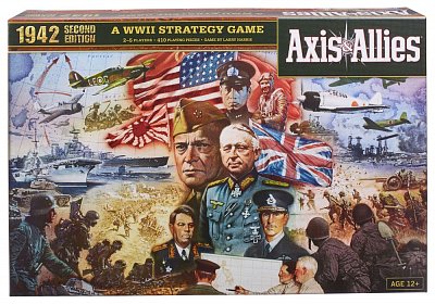 Avalon Hill Board Game Axis & Allies 1942 english - Severely damaged packaging