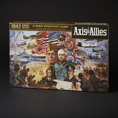 Avalon Hill Board Game Axis & Allies 1942 english - Severely damaged packaging