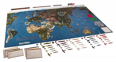 Avalon Hill Board Game Axis & Allies 1942 english - Severely damaged packaging