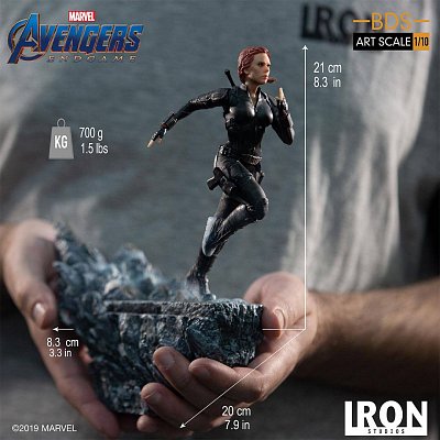 Avengers: Endgame BDS Art Scale Statue 1/10 Black Widow 21 cm