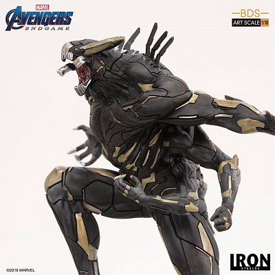 Avengers: Endgame BDS Art Scale Statue 1/10 General Outrider 29 cm --- DAMAGED PACKAGING