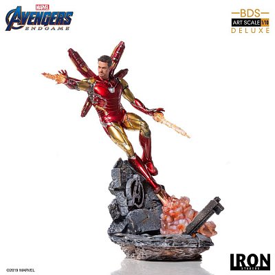 Avengers Endgame BDS Art Scale Statue 1/10 Iron Man Mark LXXXV Deluxe Version 29 cm