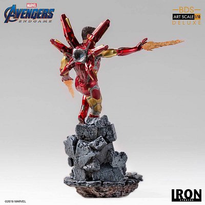 Avengers Endgame BDS Art Scale Statue 1/10 Iron Man Mark LXXXV Deluxe Version 29 cm