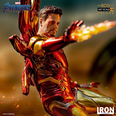 Avengers Endgame BDS Art Scale Statue 1/10 Iron Man Mark LXXXV Deluxe Version 29 cm