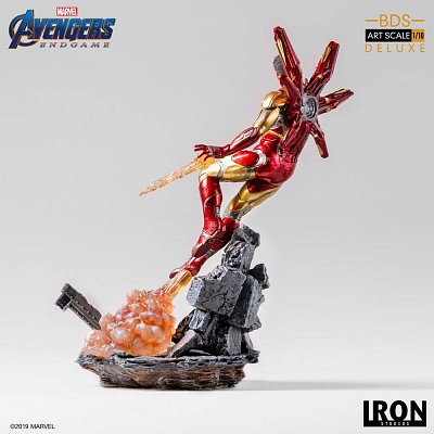 Avengers Endgame BDS Art Scale Statue 1/10 Iron Man Mark LXXXV Deluxe Version 29 cm