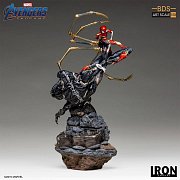 Avengers: Endgame BDS Art Scale Statue 1/10 Iron Spider vs Outrider 36 cm --- DAMAGED PACKAGING