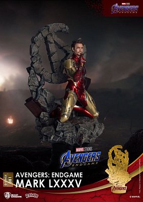 Avengers: Endgame D-Stage PVC Diorama Mark LXXXV Closed Box Version 16 cm