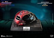 Avengers Endgame Master Craft Statue Iron Man Mark50 Helmet Battle Damaged 22 cm