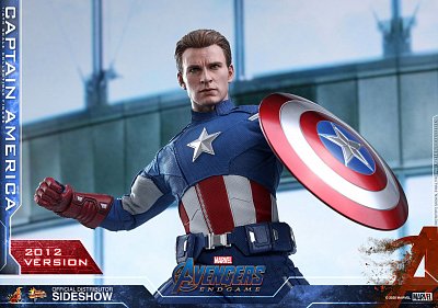 Avengers: Endgame Movie Masterpiece Action Figure 1/6 Captain America (2012 Version) 30 cm - Damaged packaging