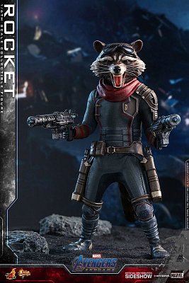 Avengers: Endgame Movie Masterpiece Action Figure 1/6 Rocket 16 cm