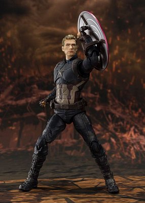 Avengers: Endgame S.H. Figuarts Action Figure Captain America (Final Battle) 15 cm