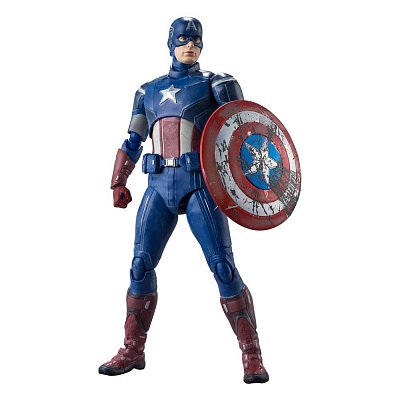 Avengers S.H. Figuarts Action Figure Captain America (Avengers Assemble Edition) 15 cm