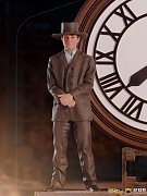 Back to the Future III Deluxe Art Scale Statue 1/10 Marty and Doc at the Clock 30 cm
