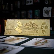 Back To The Future Replica Gyrosphere Collectible Ticket (gold plated)