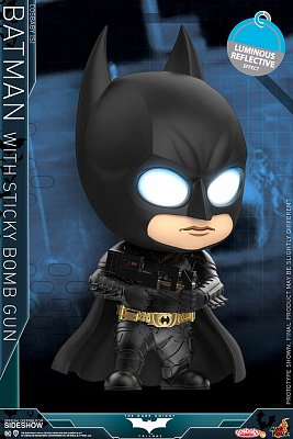 Batman: Dark Knight Trilogy Cosbaby Mini Figure Batman with Sticky Bomb Gun 12 cm