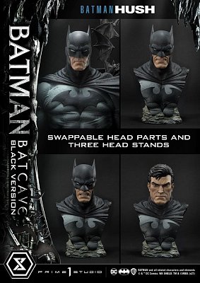 Batman Hush Statue 1/3 Batman Batcave Black Version 88 cm