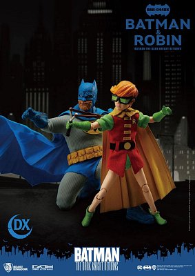 Batman The Dark Knight Returns Dynamic 8ction Heroes Action Figures 1/9 Batman & Robin 16 - 21 cm