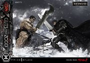 Berserk Statues 1/6 Guts Versus Zodd & Guts Versus Zodd Deluxe 51 cm Assortment (3)