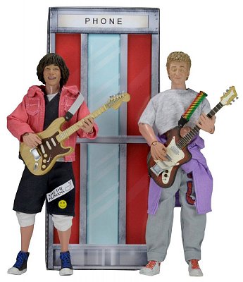Bill & Ted´s Excellent Adventure Action Figures 2-Pack Bill & Ted 20 cm --- DAMAGED PACKAGING
