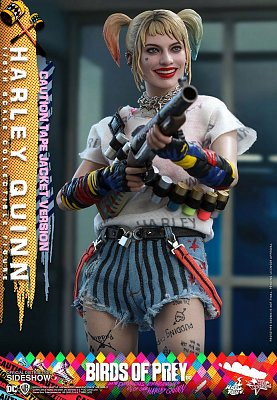 Birds of Prey Movie Masterpiece Action Figure 1/6 Harley Quinn (Caution Tape Jacket Version) 29 cm