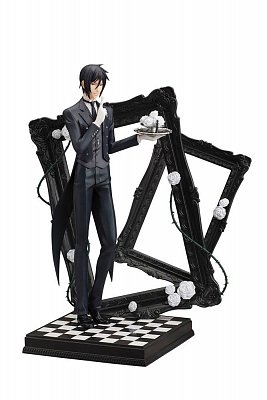 Black Butler Book of Circus ARTFXJ Statue 1/8 Sebastian Michaelis 25 cm