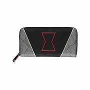 Black Widow Zip Around Wallet Hourglass