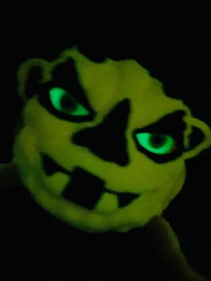 Boglins Hand Puppet Dark Lord Blobkin  (Glow In The Dark)